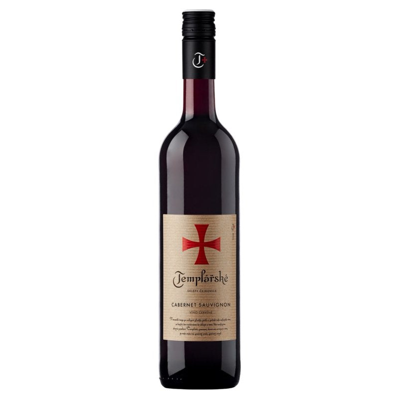 Víno Cabernet Sauvignon červené 0,75l Templářske sklepy