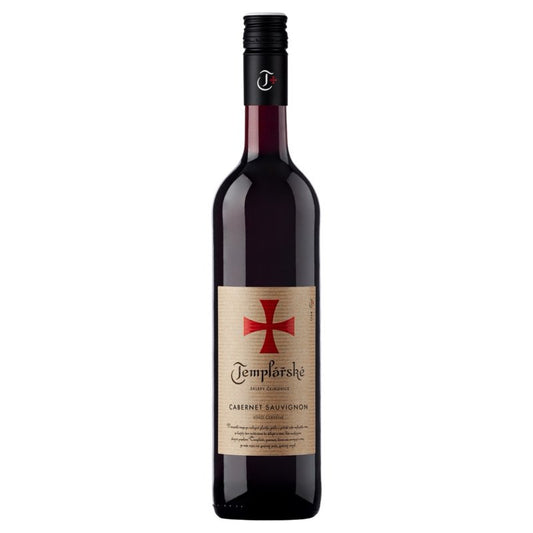 Víno Cabernet Sauvignon červené 0,75l Templářske sklepy