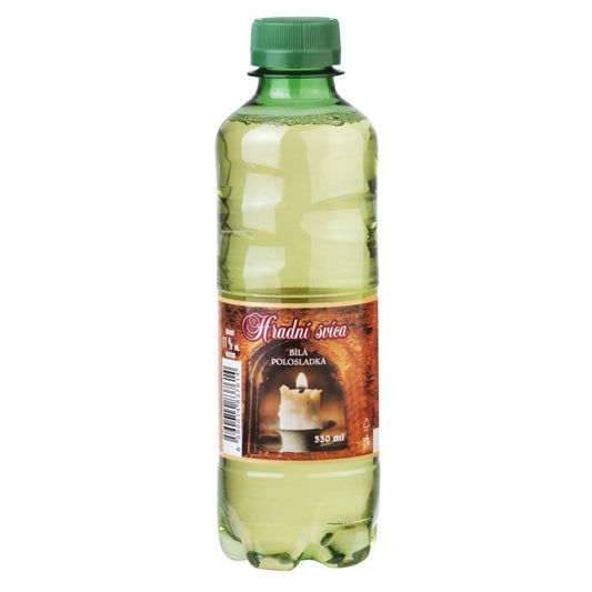 Víno Hradná svieca biela 0,33L pet