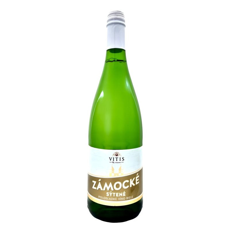 Víno Zámocké Sýtené Biele 0,75l Vitis