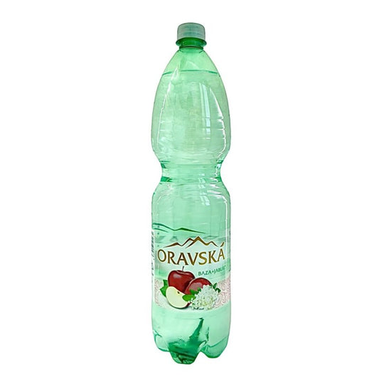 Voda ORAVSKÁ zelená edícia baza-jablko 1,5l
