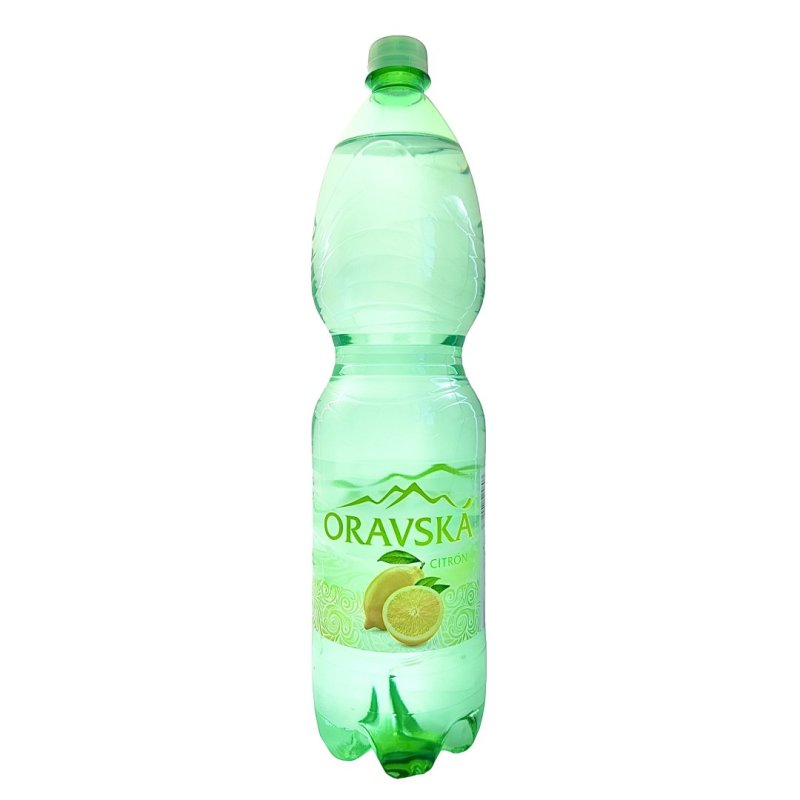 Voda ORAVSKA zelená edícia citrón1,5l