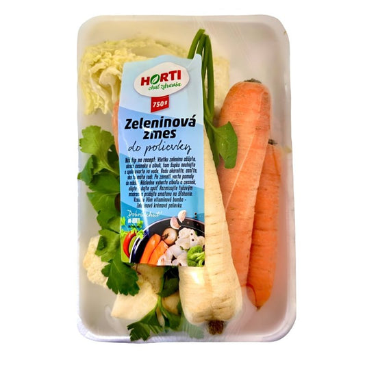 Zelenina balená 750g I.trieda
